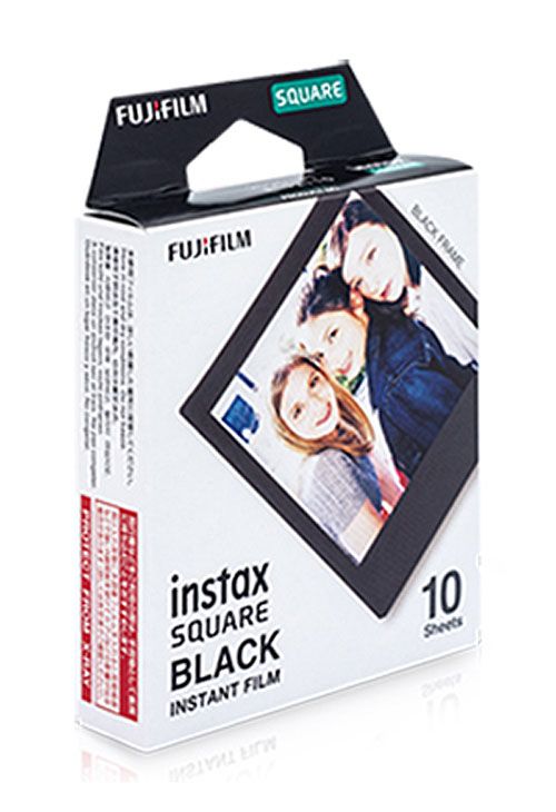Fujifilm Instax SQUARE Sofortbildfilm  Black Frame