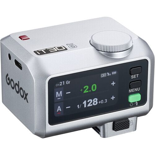 Godox iT30Pro - TTL Mini Flash  Fujifilm silver