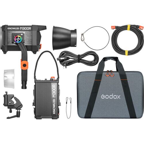 Godox M300R K1 Knowled RGBW LED Light 300W mit Tragetasche 