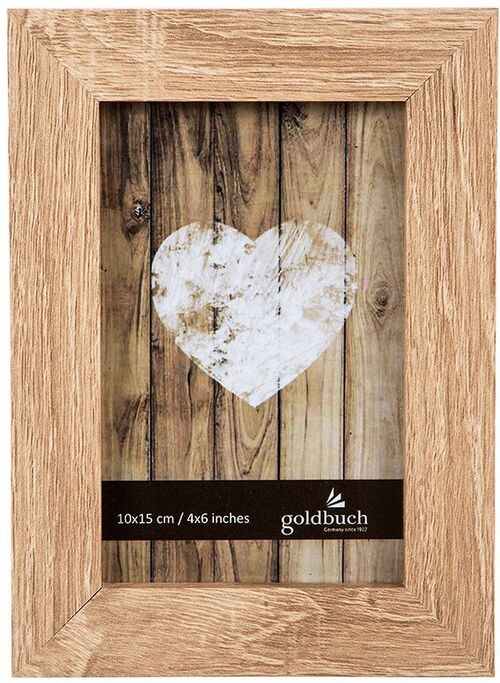 goldbuch Dream 10x15 Holz MDF Portraitrahmen  natur
