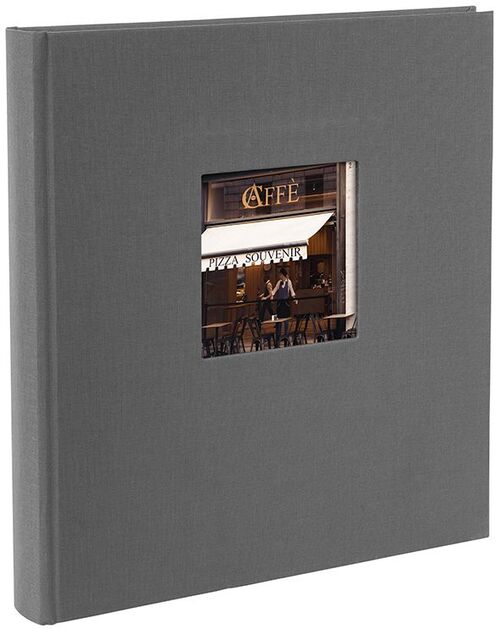 goldbuch Fotoalbum Bella Vista 30x31 60 weiße Seiten  grau