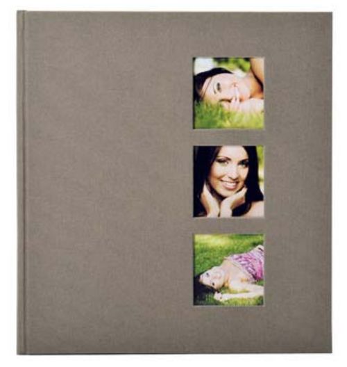 goldbuch Fotoalbum Style 30x31 60 weiße Seiten  taupe