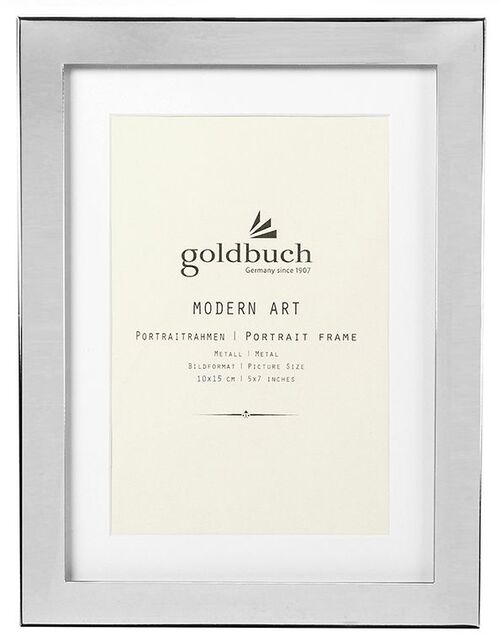 goldbuch Rahmen Modern Art 10x15cm  silber