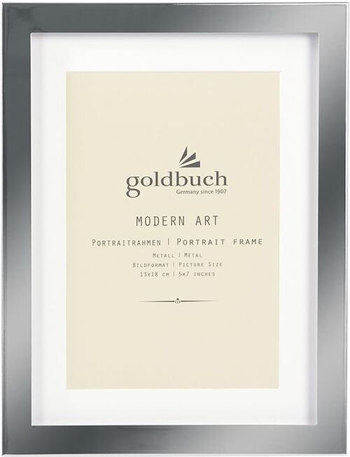 goldbuch Rahmen Modern Art 13x18cm  silber