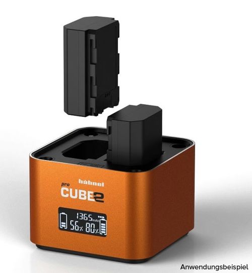 Hähnel proCUBE2 Doppelschacht-Ladegerät  Sony