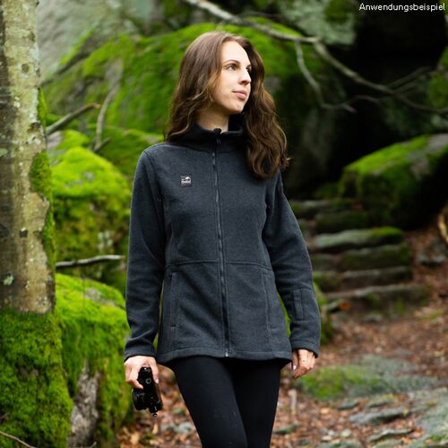 Haukland 7in1 Classic Jacke für Fotografinnen  saphir-schwarz L
