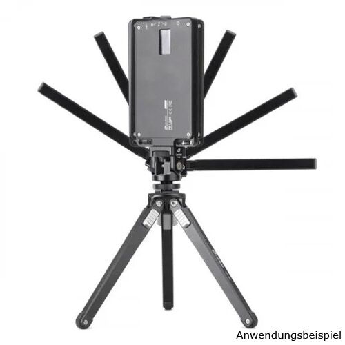 Leofoto FA-06 Blitzschuhadapter mit Reibungskontrolle 