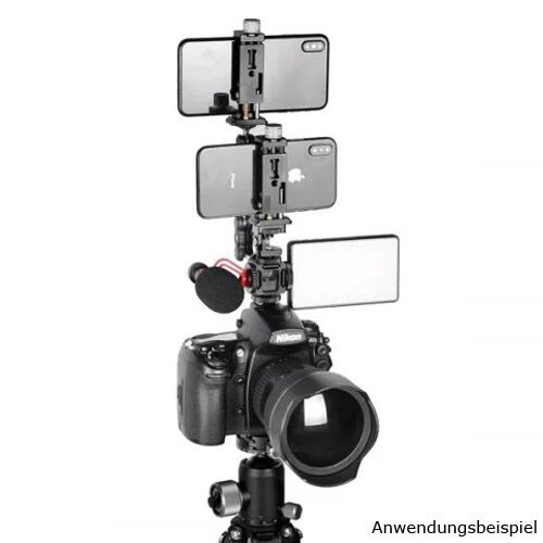 Leofoto FA-07 4 in 1 Blitzschuh-Adapter 