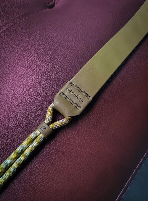 Leofoto L-CS Classic Trageriemen  203 Pine Green