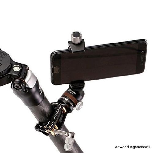 Leofoto Pocket Clamp MC-30 + Kit incl. Mini Ballhead 19 + Smartphone Halter 