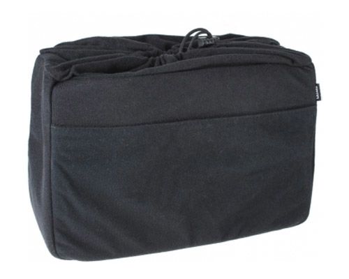 Matin NDCP-70 Universal-Polstereinsatz mit Kordelzug für Fotokameras und Zubehör schwarz 