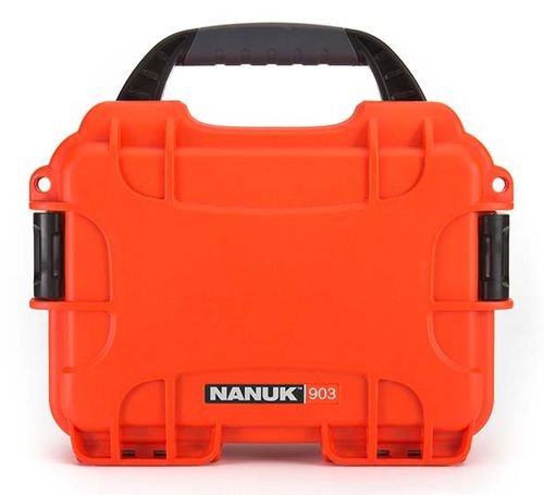 Nanuk Case 903 - leer  orange