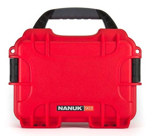 Nanuk Case 903 - leer  rot