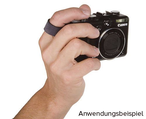 OP/TECH Finger-Cuff, Black  1 Stück