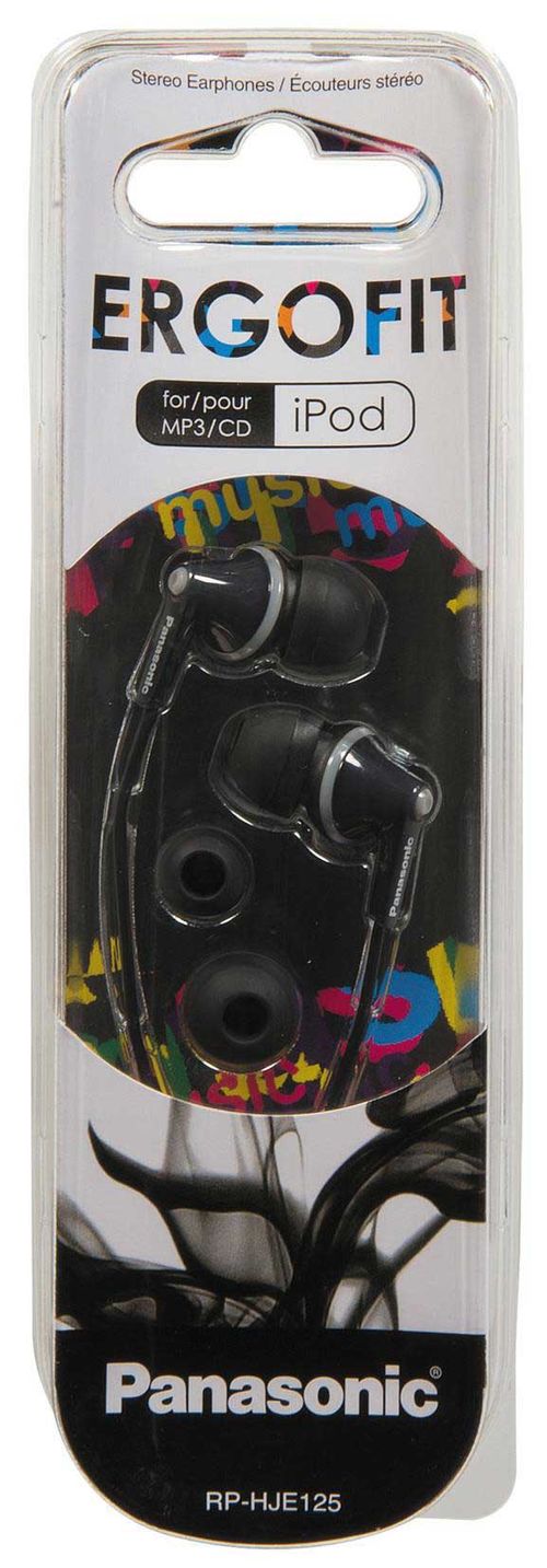 Panasonic RP-HJE125E-K  schwarz