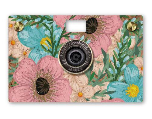 Paper Shoot Camera Bundle - Cork Case  Secret Garden