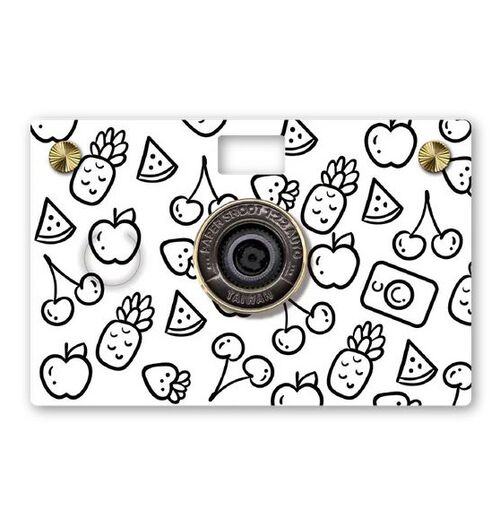 Paper Shoot Coloring Paper Case  Fruit Friends