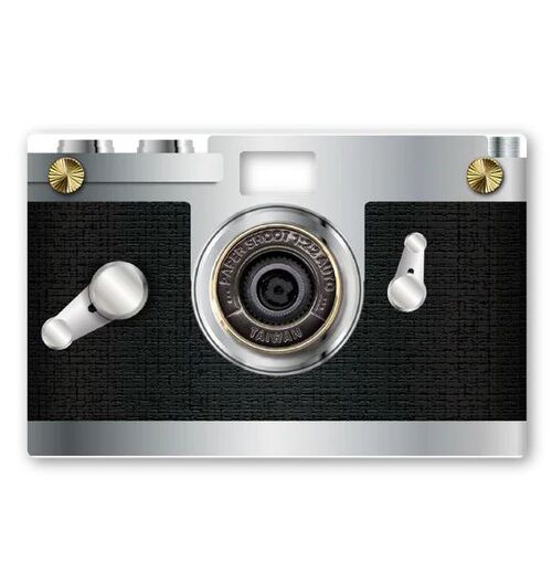 Paper Shoot Old Time Paper Case  Classical Black