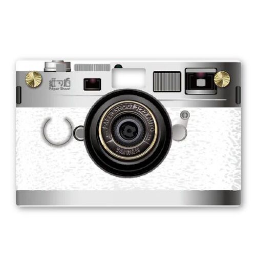 Paper Shoot Old Time Paper Case  Classical White