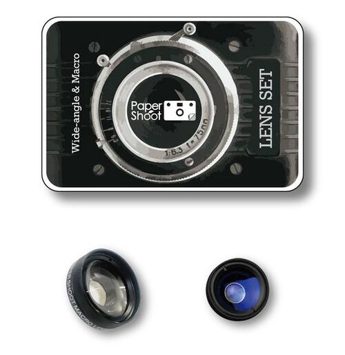 Paper Shoot Wide Angle And Macro lens Set 