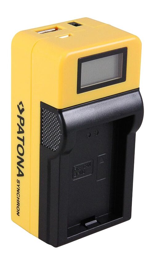 Patona Synchron USB Ladegerät für Canon  BP110