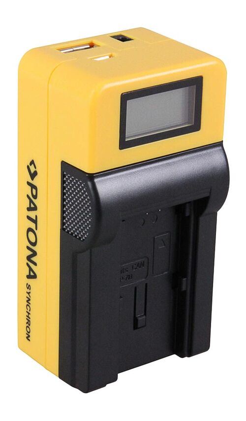 Patona Synchron USB Ladegerät für Canon  BP727