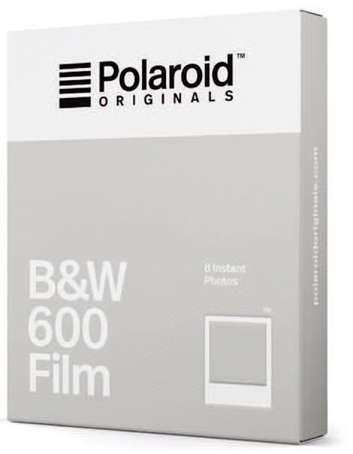 Polaroid Sofortbild  B+W 600 Film 8 Aufnahmen