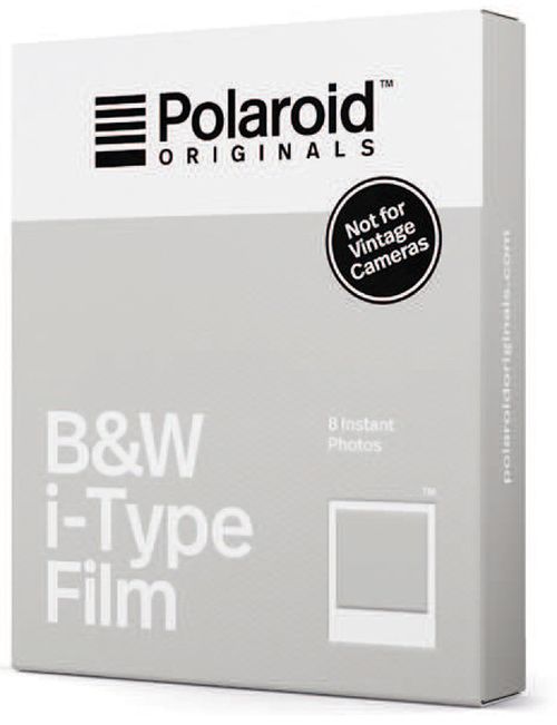 Polaroid Sofortbild  S/W i-Type Film 8 Aufnahmen