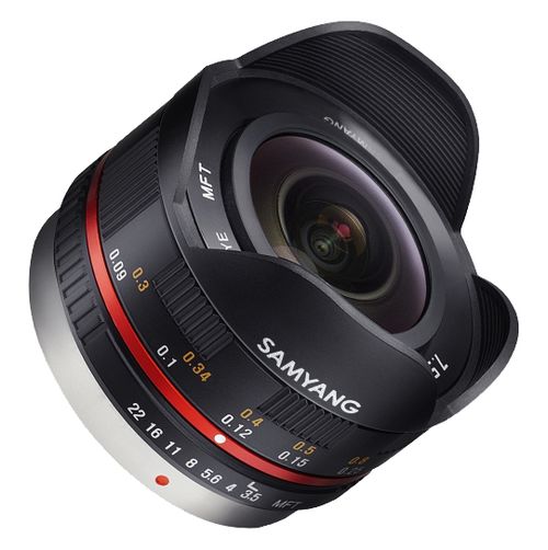 Samyang Fisheye 7,5mm f/3,5  schwarz Micro Four Thirds