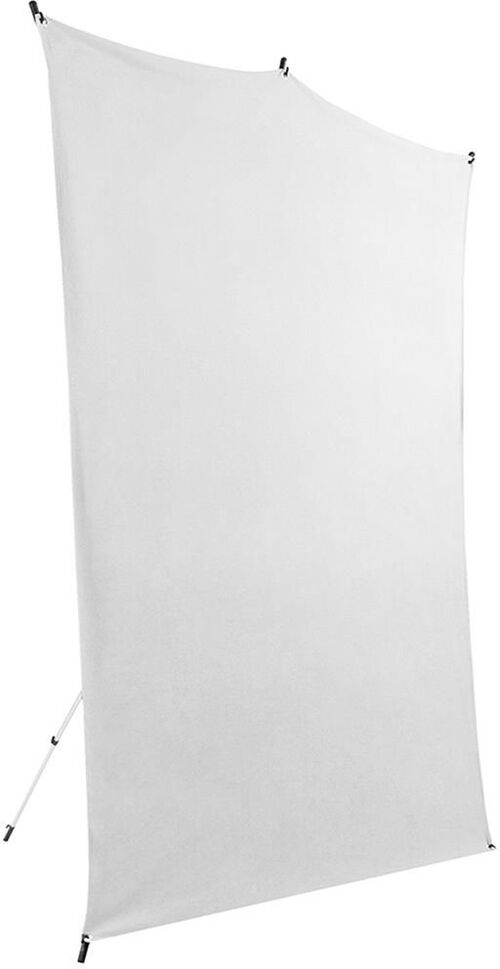 SAVAGE Hintergrund Travel Kit 1,52x2,13m  weis