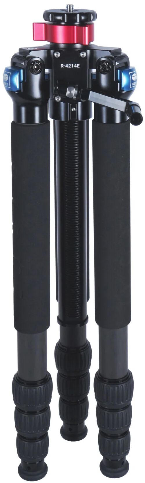 Sirui R4214E Carbon Dreibeinstativ mit Getriebemittelsäule (Kurbel) 