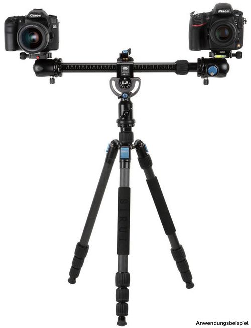 Sirui Teleskop Auslegearm Aluminium schwarz 