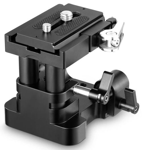 SmallRig 2092 Universal 15mm Rail Support System Baseplate 