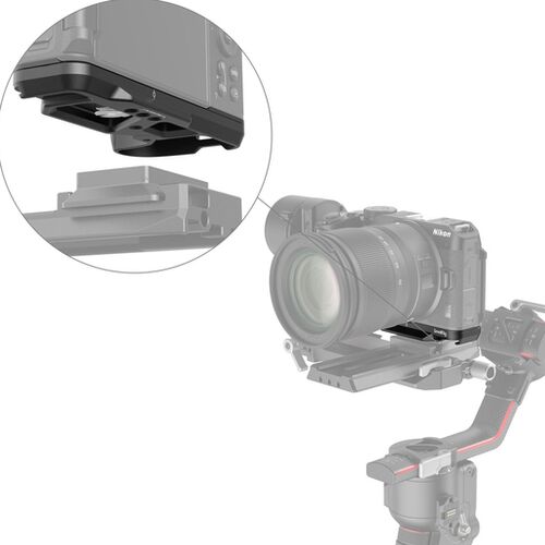 SmallRig 3857 Grundplatte für Nikon Z 30 