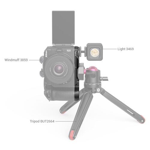SmallRig 3857 Grundplatte für Nikon Z 30 