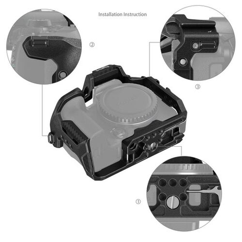 SmallRig 4004 Black Mamba Cage für Canon EOS R10 