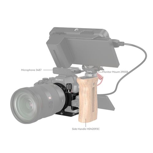 SmallRig 4148 Drehbares Horizontal- Vertikal Montageplatten-Kit   Sony A7