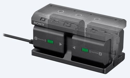 Sony NPA-MQZ1K inkl. 2x NP-FZ100 Akkus Vierfachladegerät 