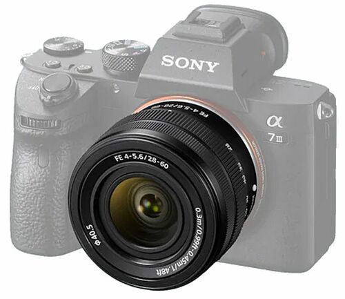 Sony SEL 28-60mm f/4.0-5.6  Sony FE-Mount schwarz