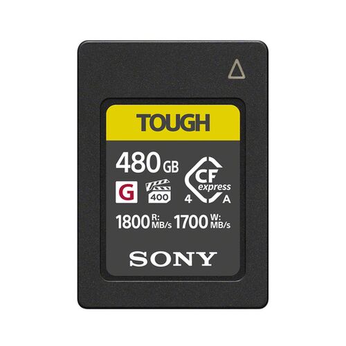 Sony Tough CFexpress Karte Typ A G 1800 MB/S / W 1700 MB/S  480 GB