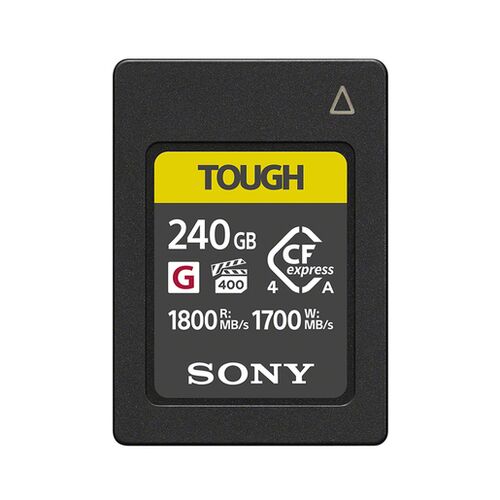Sony Tough CFexpress Karte Typ A G 1800 MB/S / W 1700 MB/S  240 GB