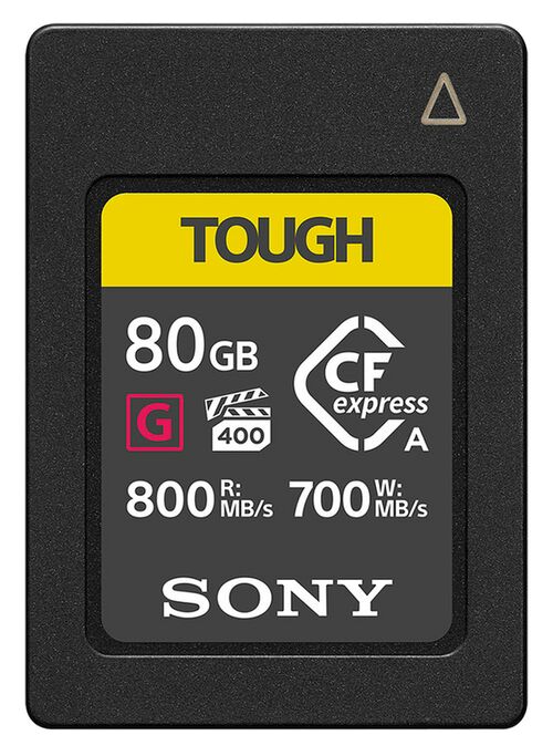 Sony Tough CFexpress Karte Typ A R 800 MB/S / W 700 MB/S  80 GB