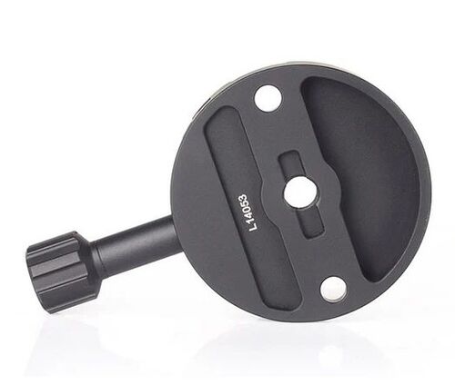 Sunwayfoto Schnellwechselklemme Discal DDY-64iL rund mit längerem Drehknopf 