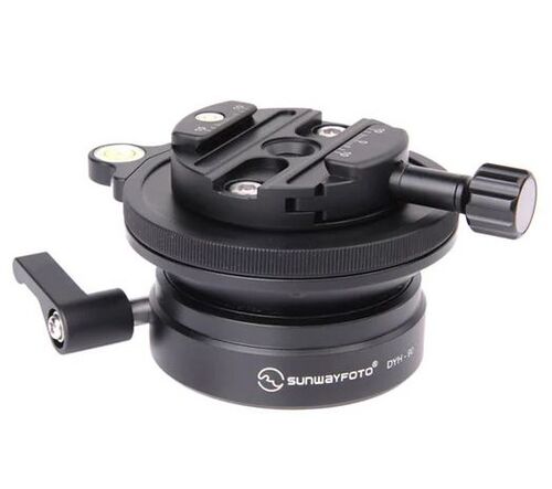 Sunwayfoto Schnellwechselklemme Discal DDY-64iL rund mit längerem Drehknopf 