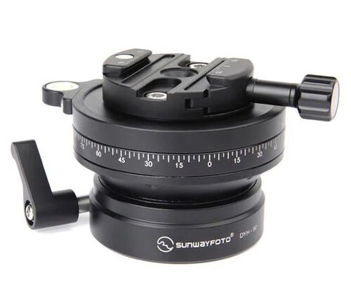 Sunwayfoto Schnellwechselklemme Discal DDY-64iL rund mit längerem Drehknopf 