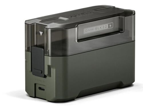 Tilta portable Ladestation  grün für DMW-BLK22 (4 Kanäle)