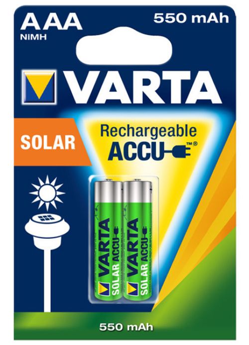 Varta Akku 56733 SOLAR Accu Micro  2er