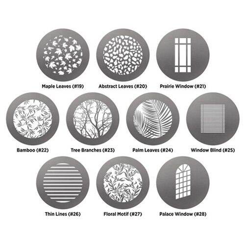 Westcott Optical Spot by Lindsay Adler Gobo Pack 2: Environmental (10 pack) 