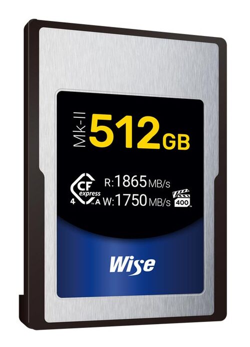 Wise CFexpress 4.0 Type A Mk-II Memory Card  512GB