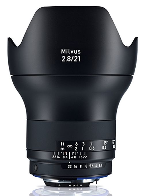 Zeiss Milvus 21mm f/2,8 ZF.2  Nikon FX
